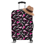 Emo Shoes Pattern Print Luggage Cover
