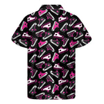 Emo Shoes Pattern Print Men's Short Sleeve Shirt