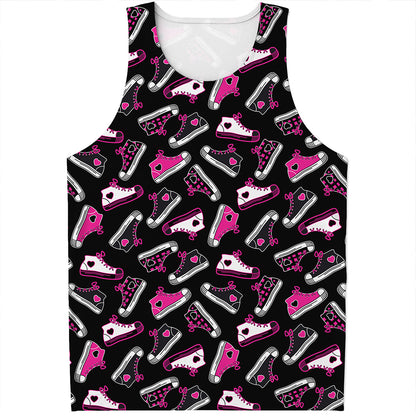 Emo Shoes Pattern Print Men's Tank Top