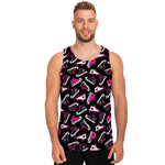 Emo Shoes Pattern Print Men's Tank Top