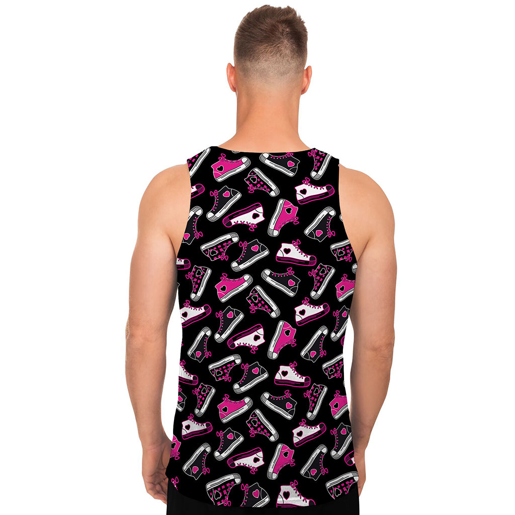 Emo Shoes Pattern Print Men's Tank Top