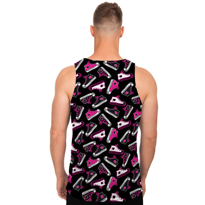 Emo Shoes Pattern Print Men's Tank Top