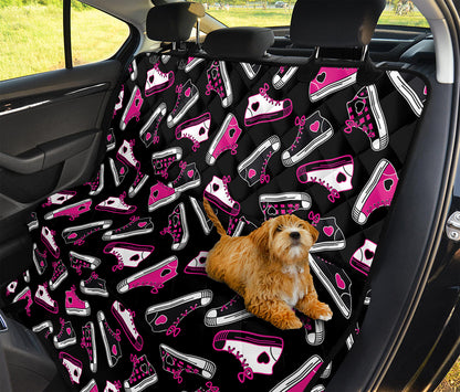 Emo Shoes Pattern Print Pet Car Back Seat Cover
