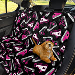 Emo Shoes Pattern Print Pet Car Back Seat Cover