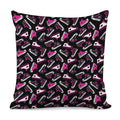 Emo Shoes Pattern Print Pillow Cover