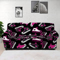 Emo Shoes Pattern Print Sofa Cover