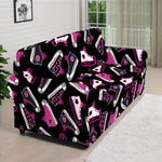 Emo Shoes Pattern Print Sofa Cover