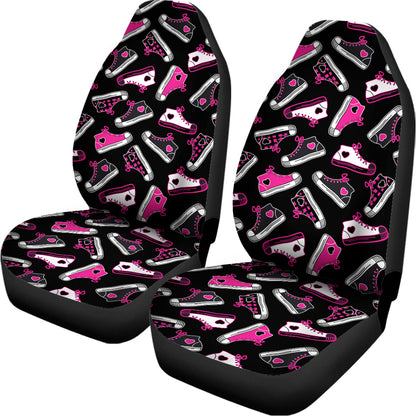Emo Shoes Pattern Print Universal Fit Car Seat Covers