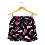 Emo Shoes Pattern Print Women's Shorts