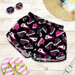 Emo Shoes Pattern Print Women's Shorts
