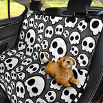 Emo Skull Pattern Print Pet Car Back Seat Cover