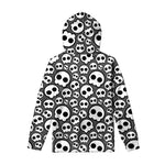 Emo Skull Pattern Print Pullover Hoodie
