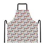 EMS Paramedic Pattern Print Apron