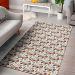 EMS Paramedic Pattern Print Area Rug