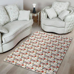 EMS Paramedic Pattern Print Area Rug