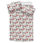 EMS Paramedic Pattern Print Duvet Cover Bedding Set