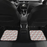 EMS Paramedic Pattern Print Front and Back Car Floor Mats
