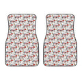 EMS Paramedic Pattern Print Front Car Floor Mats
