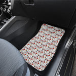 EMS Paramedic Pattern Print Front Car Floor Mats