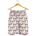 EMS Paramedic Pattern Print Men's Shorts