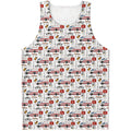 EMS Paramedic Pattern Print Men's Tank Top