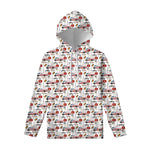 EMS Paramedic Pattern Print Pullover Hoodie
