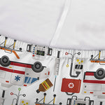 EMS Paramedic Pattern Print Sofa Cover
