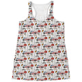 EMS Paramedic Pattern Print Women's Racerback Tank Top
