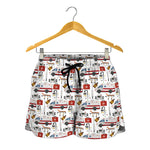 EMS Paramedic Pattern Print Women's Shorts