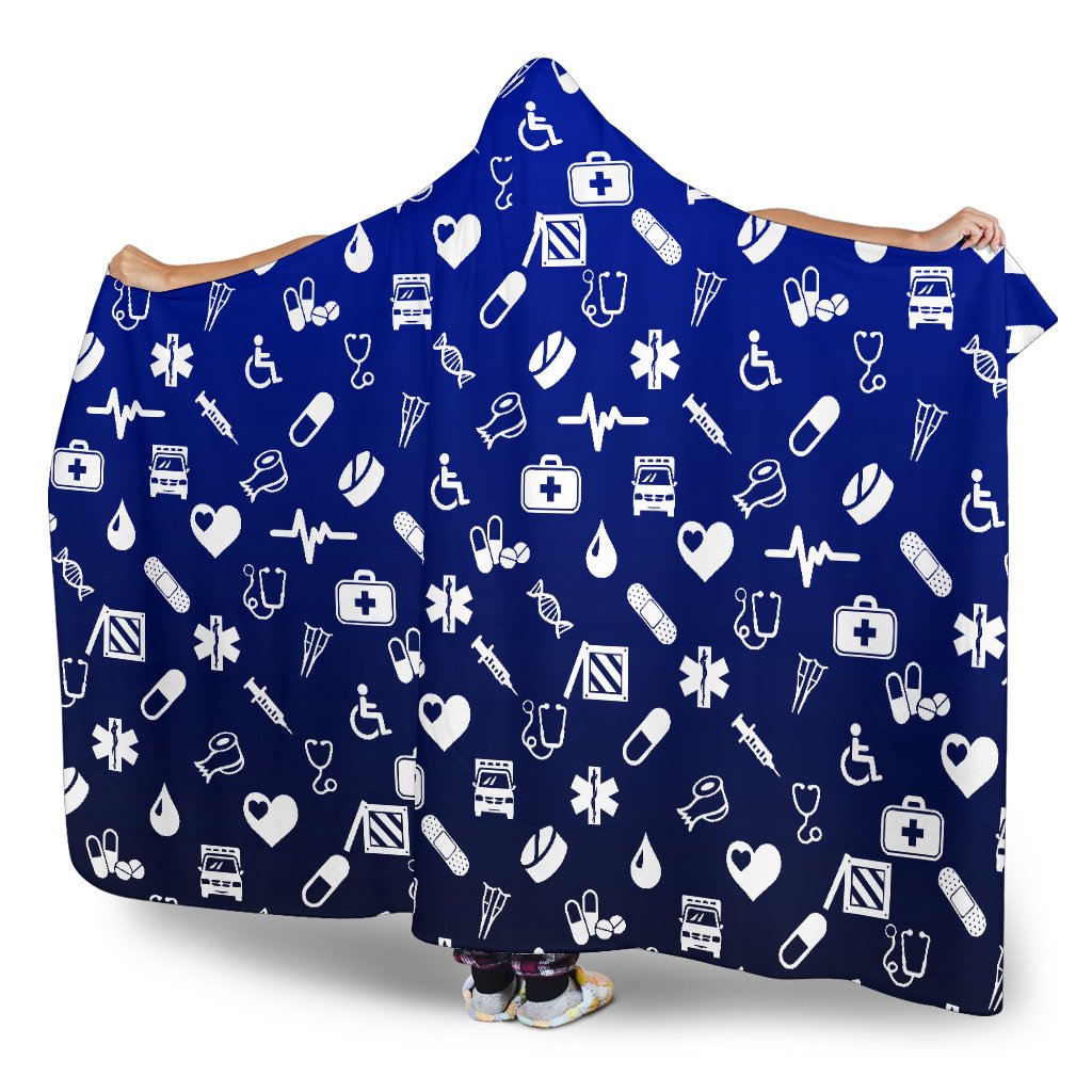 EMT/Paramedic Pattern Hooded Blanket GearFrost