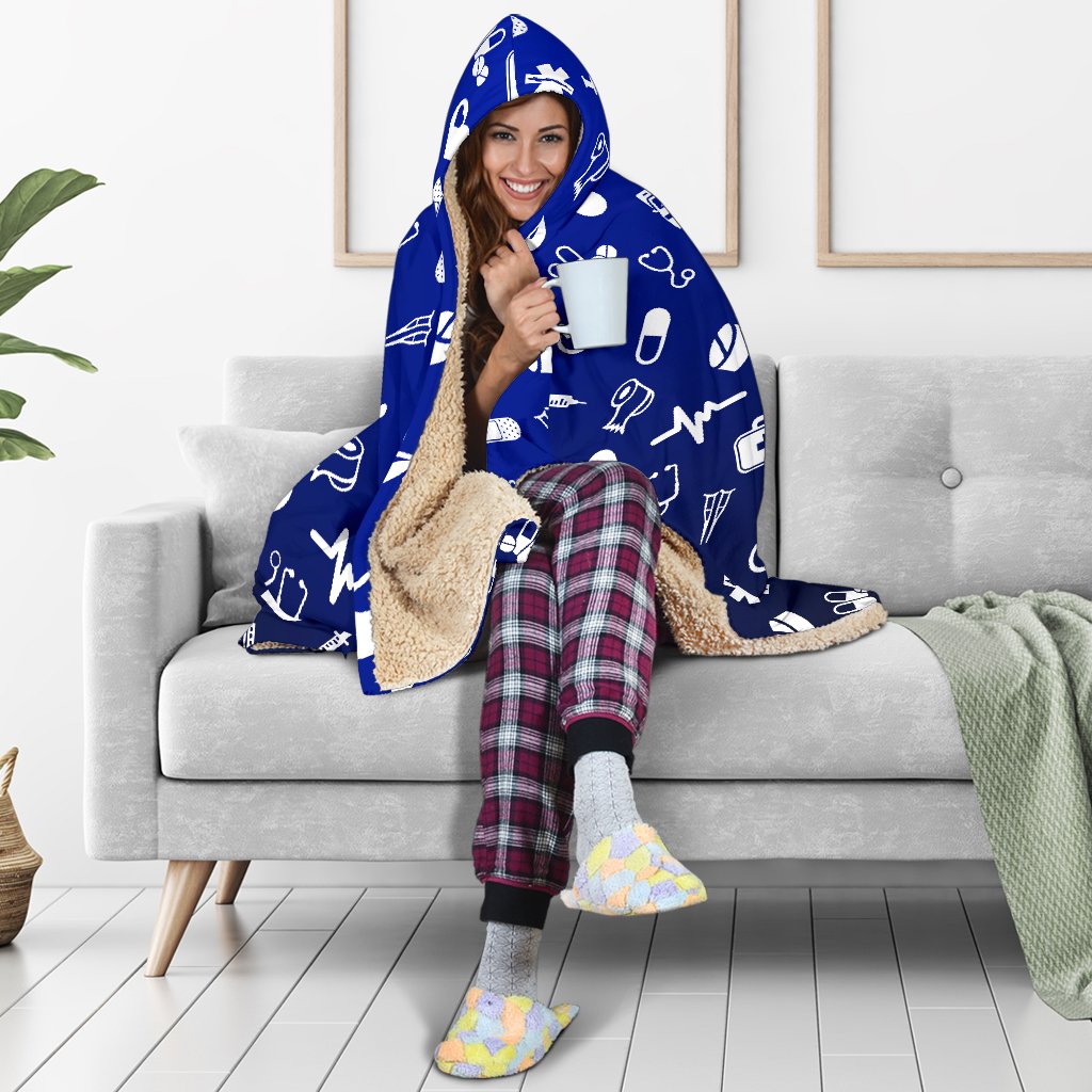 EMT/Paramedic Pattern Hooded Blanket GearFrost