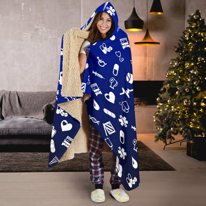 EMT/Paramedic Pattern Hooded Blanket GearFrost