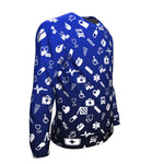 EMT/Paramedic Pattern Unisex Crewneck Sweatshirt GearFrost