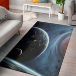 Endless Space Print Area Rug