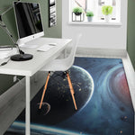 Endless Space Print Area Rug