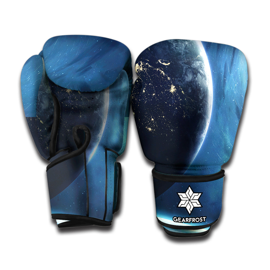 Endless Space Print Boxing Gloves