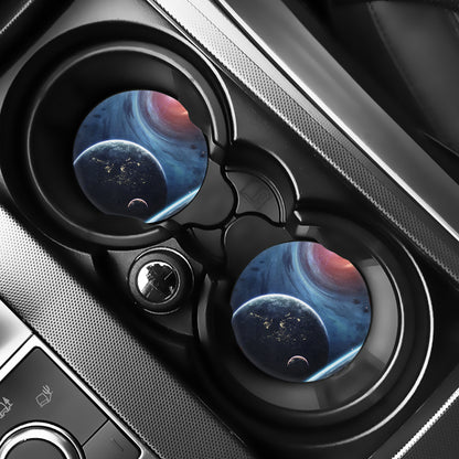 Endless Space Print Car Coasters