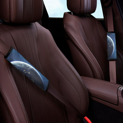 Endless Space Print Car Seat Belt Covers