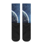 Endless Space Print Crew Socks