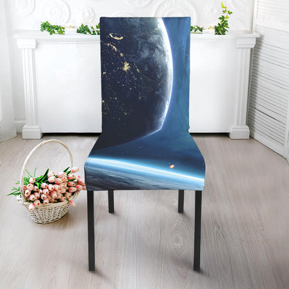 Endless Space Print Dining Chair Slipcover