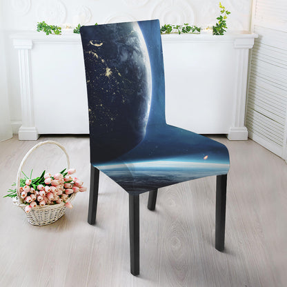 Endless Space Print Dining Chair Slipcover