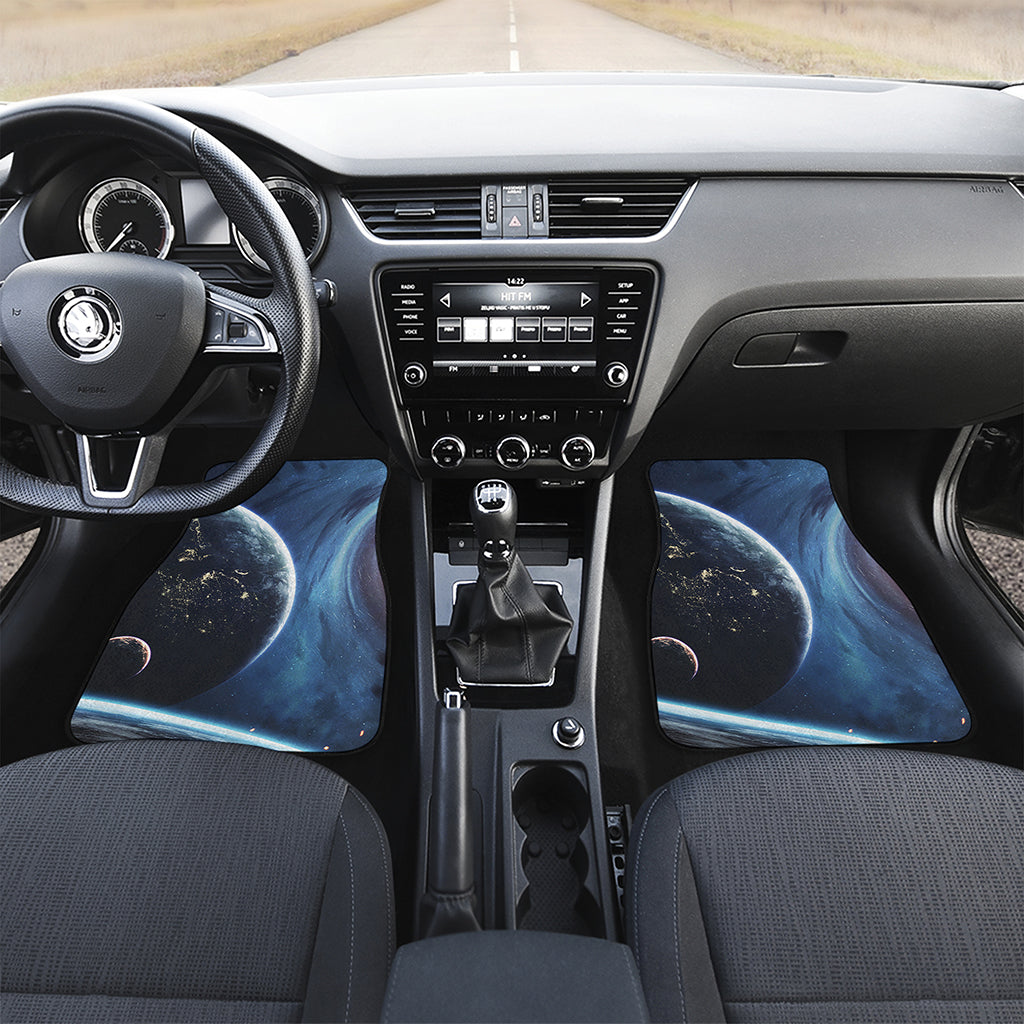 Endless Space Print Front and Back Car Floor Mats