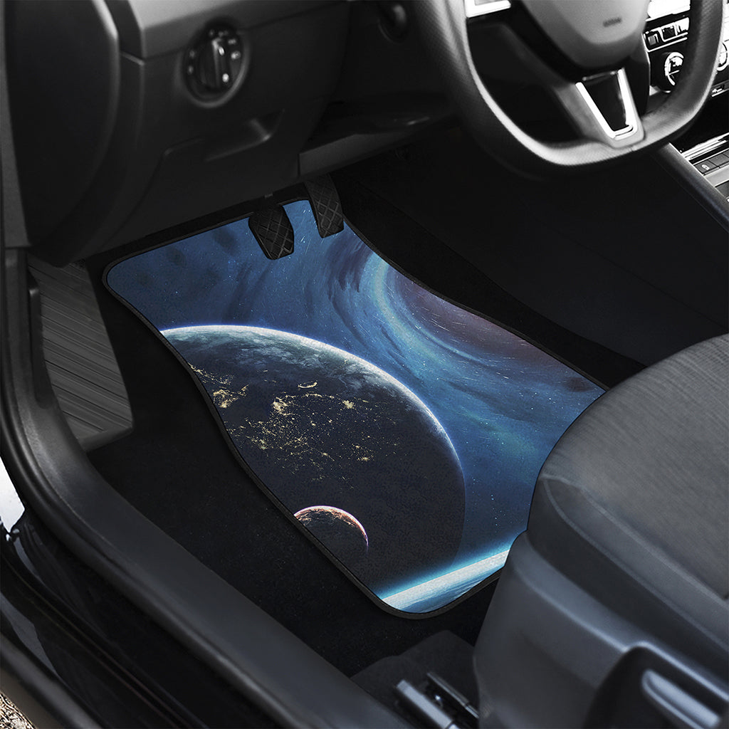 Endless Space Print Front and Back Car Floor Mats