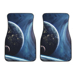 Endless Space Print Front Car Floor Mats