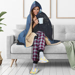 Endless Space Print Hooded Blanket