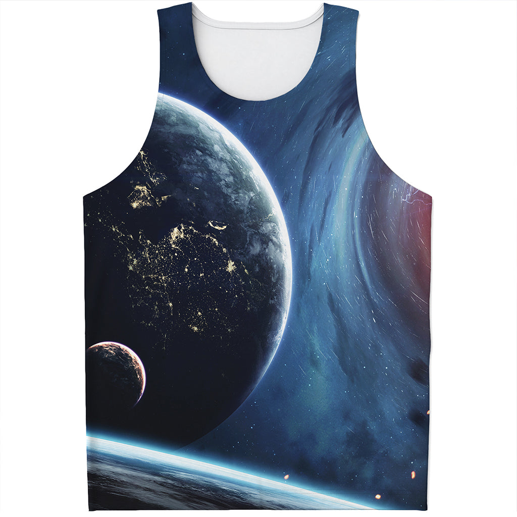 Endless Space Print Men's Tank Top