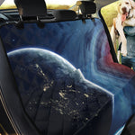 Endless Space Print Pet Car Back Seat Cover