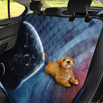 Endless Space Print Pet Car Back Seat Cover