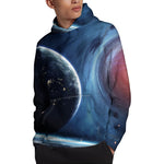 Endless Space Print Pullover Hoodie