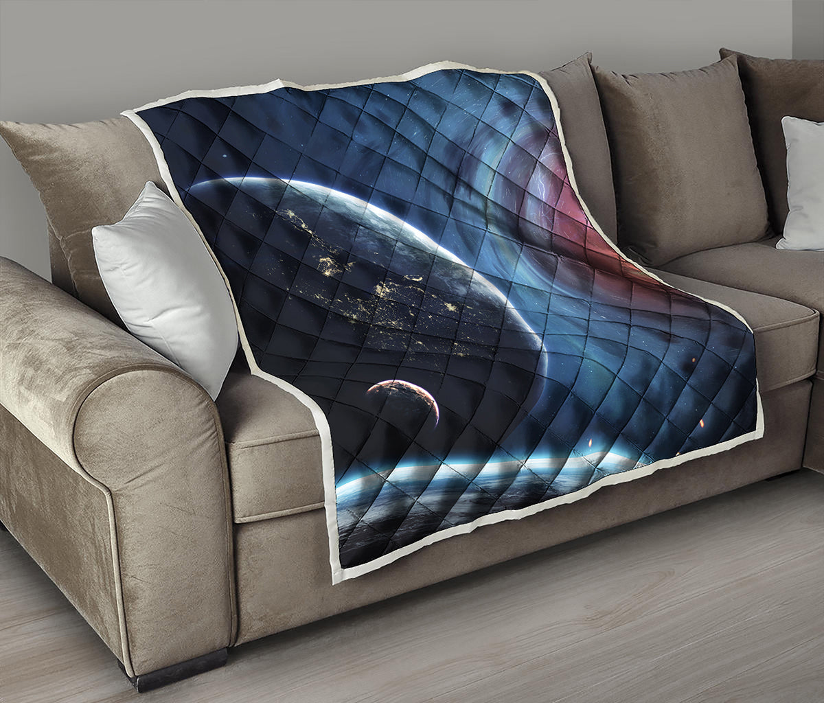 Endless Space Print Quilt